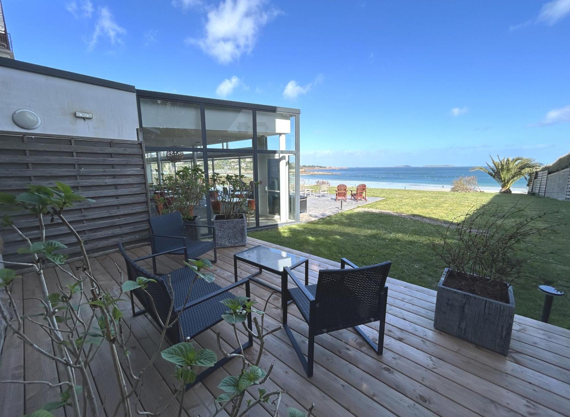 Logis Hôtel Ker Mor Perros-Guirec Exterior foto